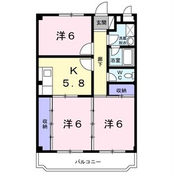 ウィン長谷川の物件間取画像